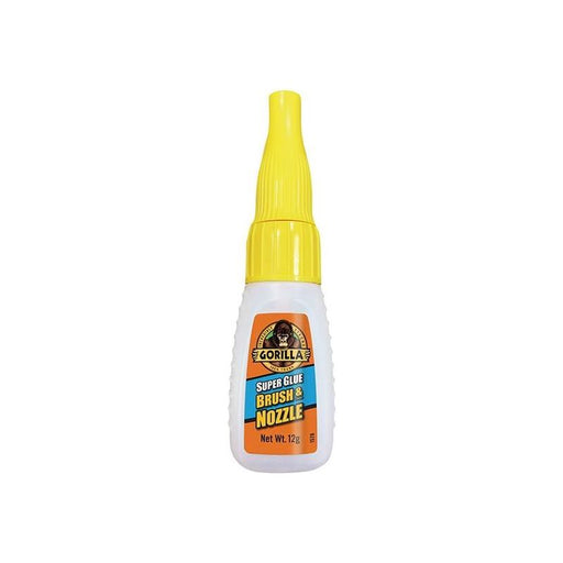 Gorilla Glue Gorilla Superglue Brush & Nozzle 12g Gorilla Glue - Dynamic Drive