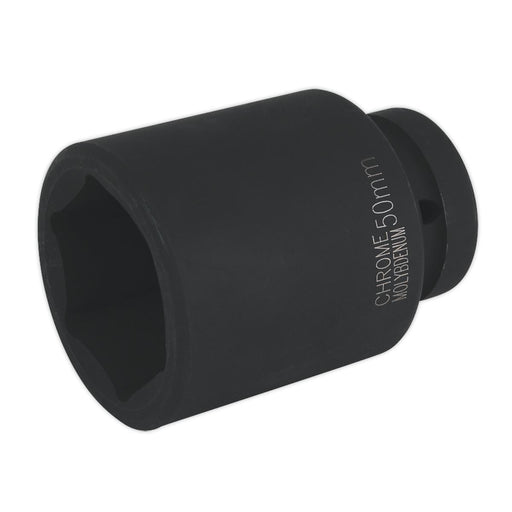 Sealey Impact Socket 50mm Deep 1"Sq Drive IS150D Sealey - Dynamic Drive