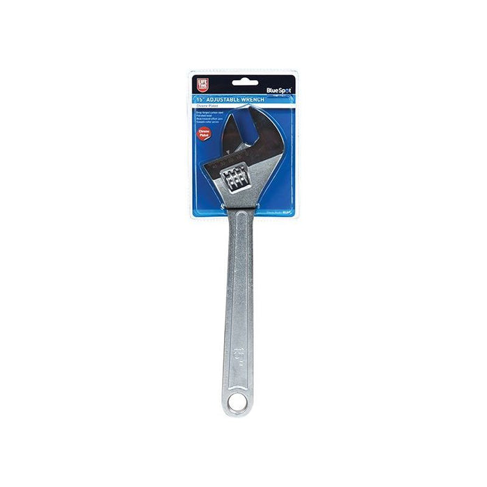 Bluespot Tools Adjustable Wrench 380mm (15in) BlueSpot Tools - Dynamic Drive
