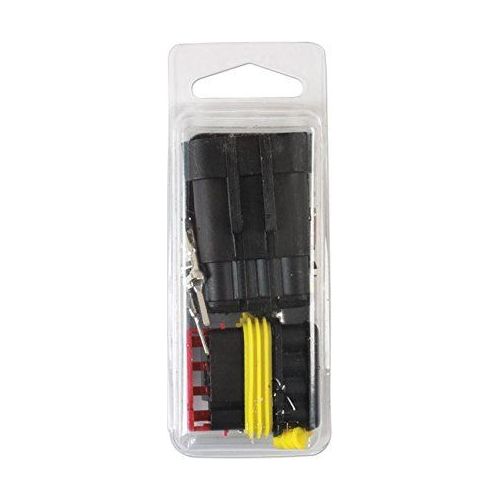 Connect Automotive Electric Superseal Connector Kit 4 Pin 18pc 37229 Tool Connection - Dynamic Drive