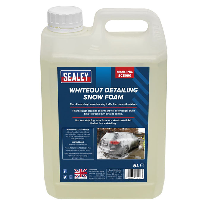 Sealey Pressure Washer with Snow Foam 170bar 450L/hr PW2400COMBO Sealey - Dynamic Drive