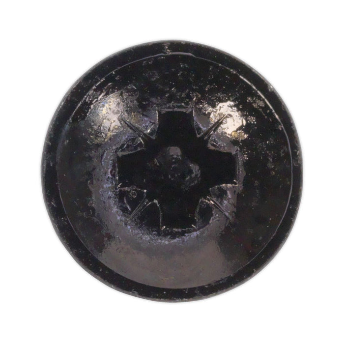 Sealey Self Tapping Screw 3.5 x 10mm Flanged Head Black Pozi Pack of 100 BST3510 Sealey - Dynamic Drive
