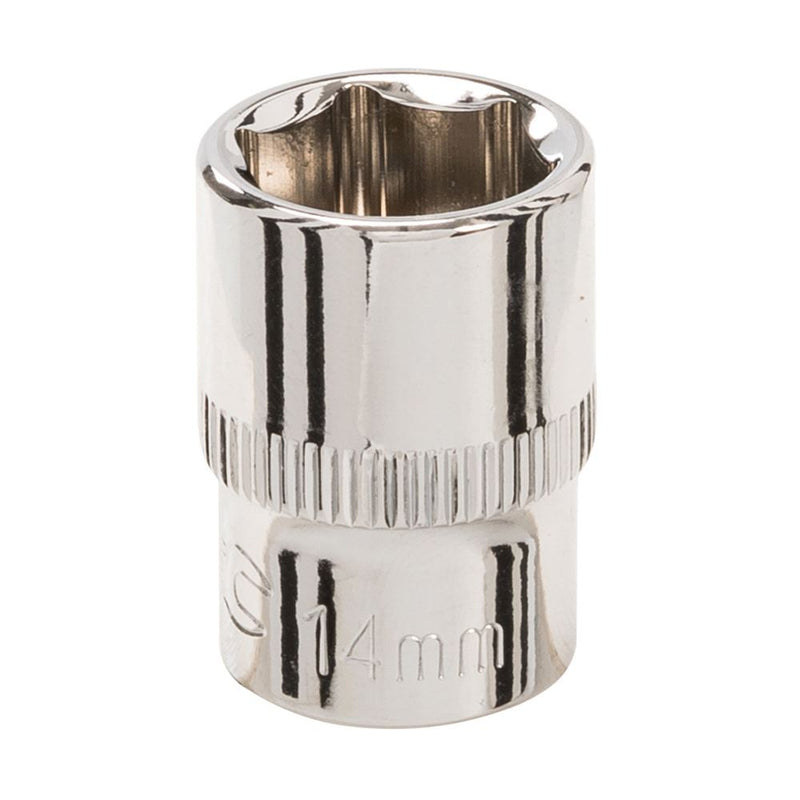 Silverline Socket 3/8" Drive 6pt Metric 14mm Silverline - Dynamic Drive