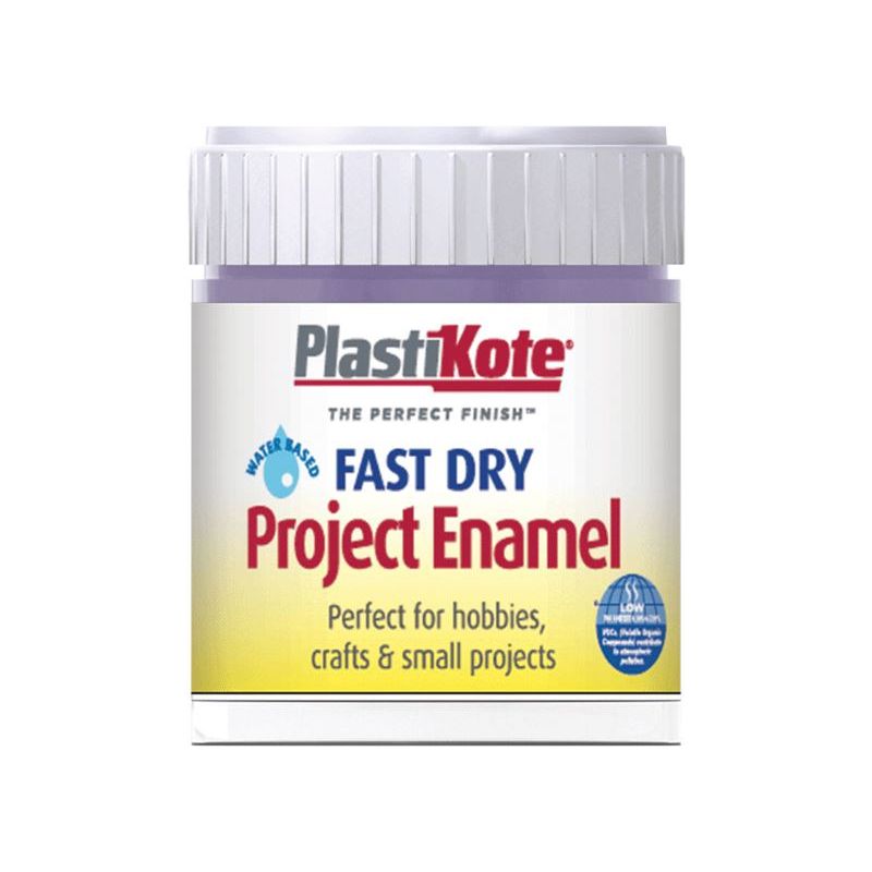 Plastikote Fast Dry Enamel Paint B22 Bottle Lavender 59ml PlastiKote - Dynamic Drive