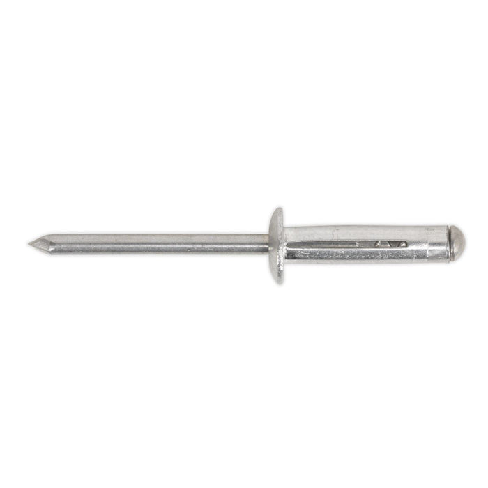 Sealey Load Spreading Aluminium Rivet Standard Flange 4.8 x 23mm Pack of 200 Sealey - Dynamic Drive