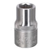 Sealey WallDrive Socket 12mm 1/2"Sq Drive S1212 Sealey - Dynamic Drive