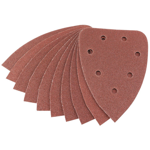 Draper Aluminium Oxide Sanding Sheets, 141 x 141 x 98mm, 80 Grit 92329 Draper - Dynamic Drive