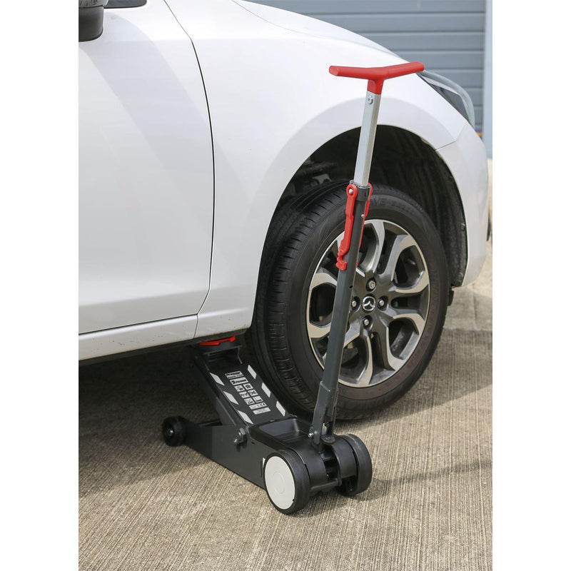 Sealey Premier Trolley Jack 2tonne PFJ200 Sealey - Dynamic Drive