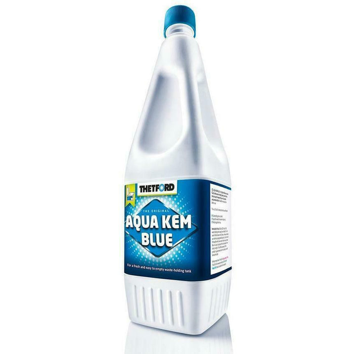 2x Thetford Aqua Kem Blue Caravan & Motorhome Toilet Chemical Fluid *2L* Thetford  - Dynamic Drive