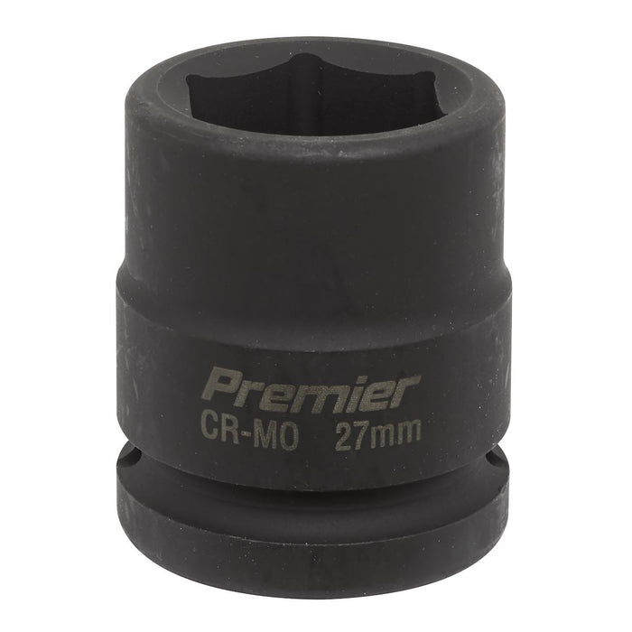 Sealey Impact Socket 27mm 3/4"Sq Drive IS3427 Sealey - Dynamic Drive