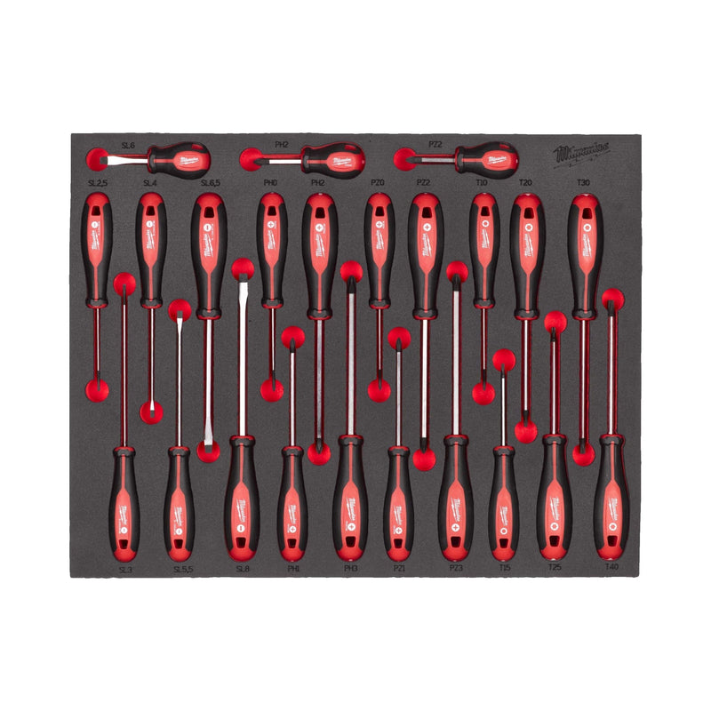 Milwaukee Trilobe Screwdriver Foam Insert 4932479830 Milwaukee - Dynamic Drive