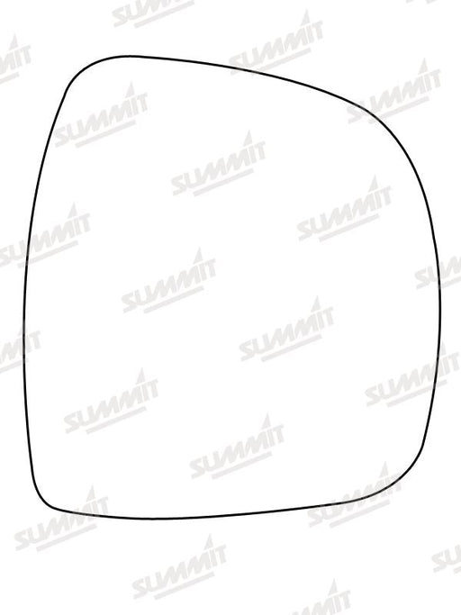 Summit Stick-On Commercial Mirror Glass fits Mercedes Vito RHS Summit - Dynamic Drive
