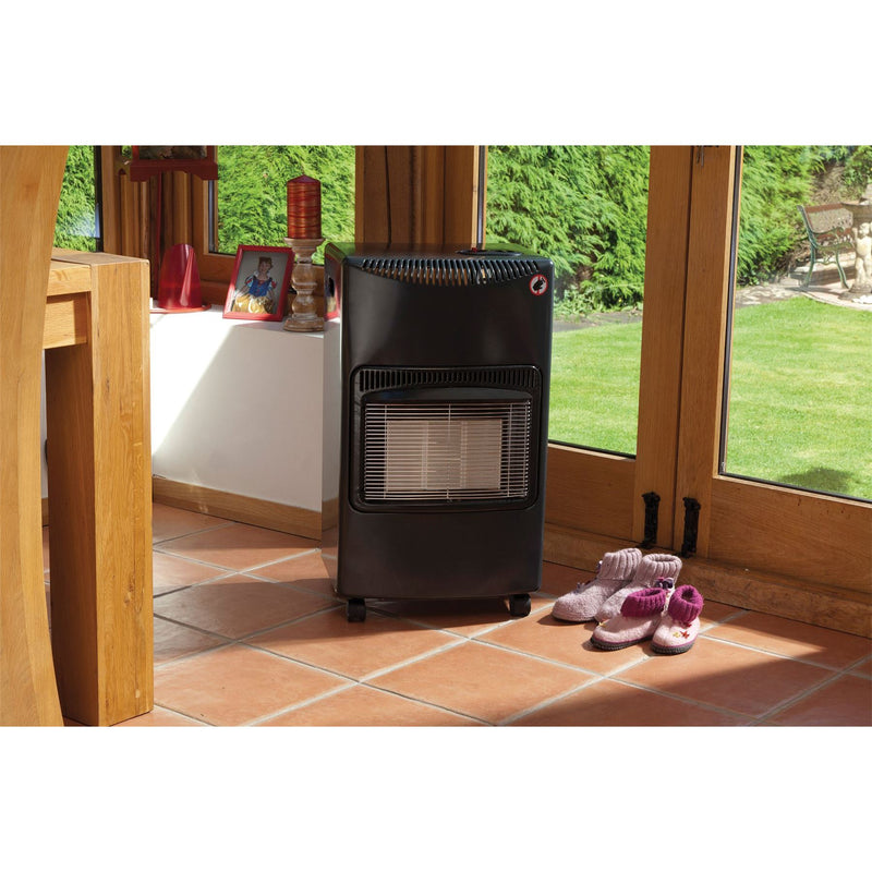Large Gas Cabinet heater Grey 505-116 Quest - Dynamic Drive