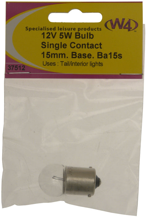 W4 Tail Bulb 5W 12V 37512 W4 - Dynamic Drive