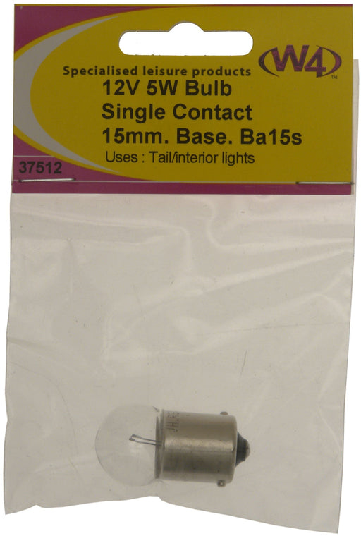 W4 Tail Bulb 5W 12V 37512 W4 - Dynamic Drive