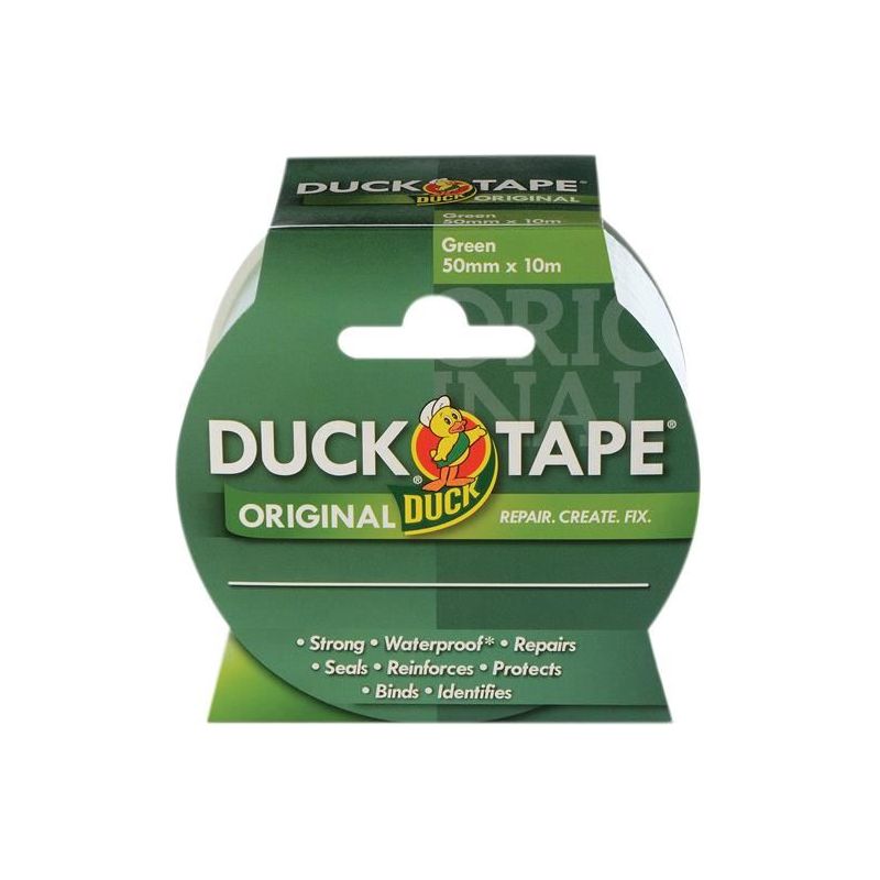Shurtape Duck Tape® Original 50mm x 10m Green Shurtape - Dynamic Drive