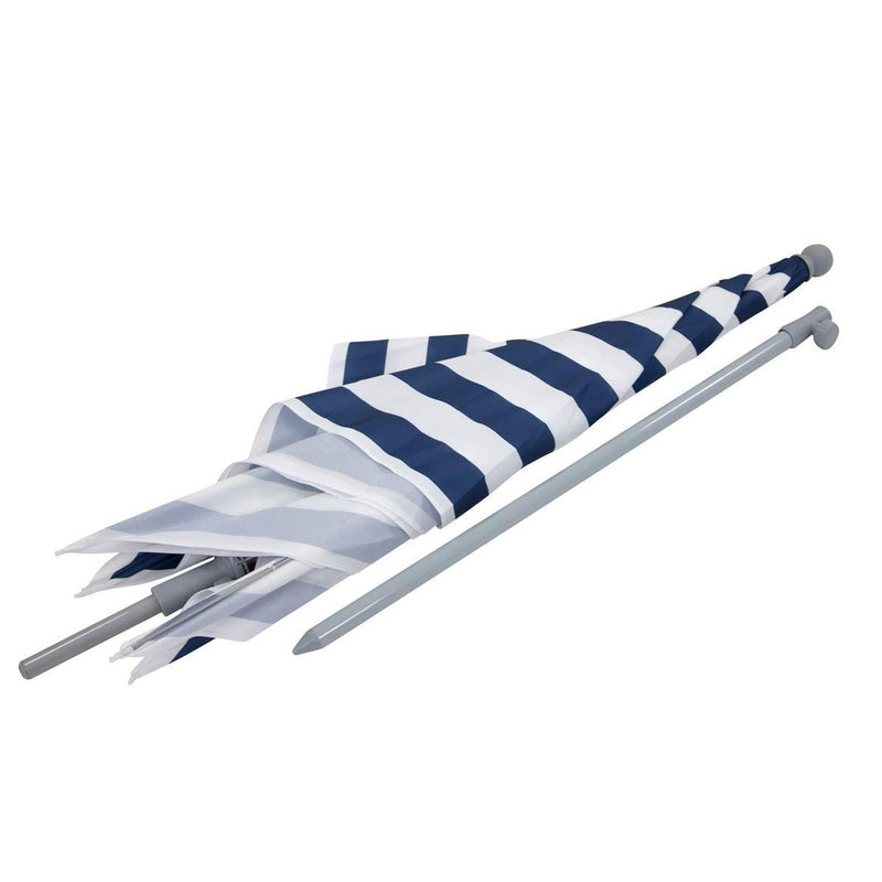 Bo-Camp Parasol Beach Articulated Arm Polyester Dia 165cm Bo-Camp - Dynamic Drive