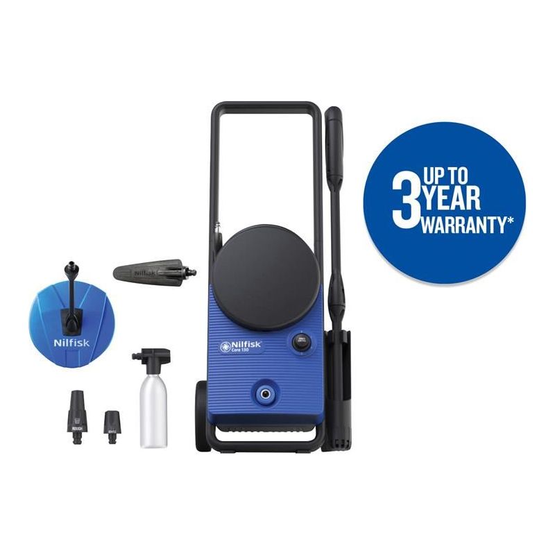 Nilfisk CORE 130 Home & Garden Powercontrol Pressure Washer 130 bar 240V Nilfisk - Dynamic Drive