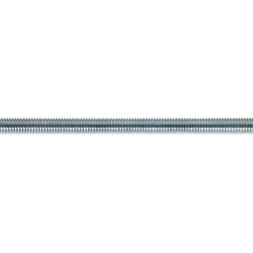 Sealey Studding M6 x 1m Zinc Pack of 5 STUD6 Sealey - Dynamic Drive