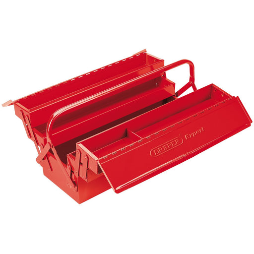 Draper Extra Long Four Tray Cantilever Tool Box, 530mm 88904 Draper - Dynamic Drive
