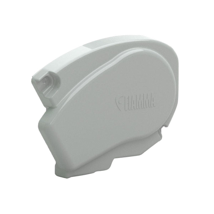 Fiamma F65L 2018 RH Outer End Cap White Fiamma - Dynamic Drive