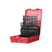 Dormer A190 No.201 Metric HSS Drill Set of 19 1.0-10.0 x 0.5mm Dormer - Dynamic Drive