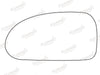 Summit Stick-On Standard Mirror Glass fits Hyundai Coupe LHS Summit - Dynamic Drive