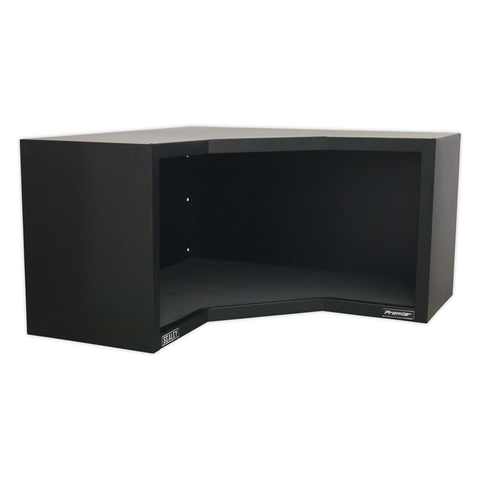 Sealey Premier Premier Corner Storage System with Oak Worktop 1.7m APMSCOMBO6W Sealey Premier - Dynamic Drive