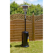 Dellonda Outdoor Garden Gas Patio Heater 13kW Commercial & Domestic Use Black Dellonda  - Dynamic Drive
