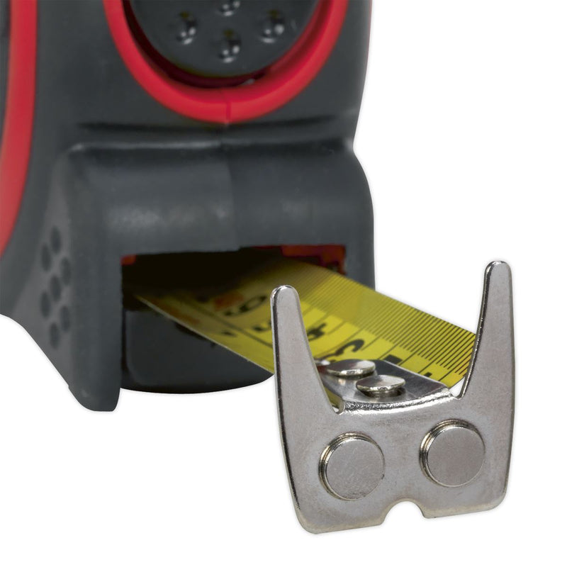 Sealey Heavy-Duty Measuring Tape 8m(26ft) SMT8H Sealey  - Dynamic Drive