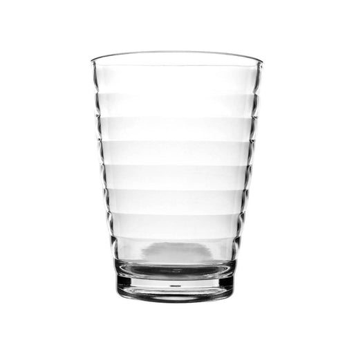 Bo-Camp Lemonade Glass Polycarbonate Ribbed 350 ml 4 Pieces Bo-Camp - Dynamic Drive