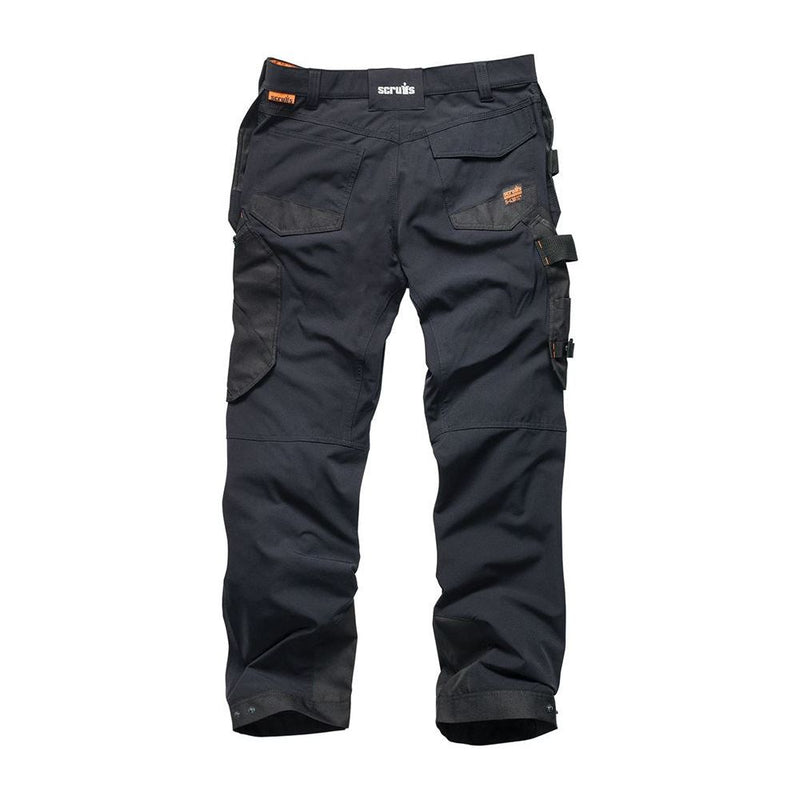 Scruffs Pro Flex Plus Holster Trousers Black 30R Scruffs - Dynamic Drive