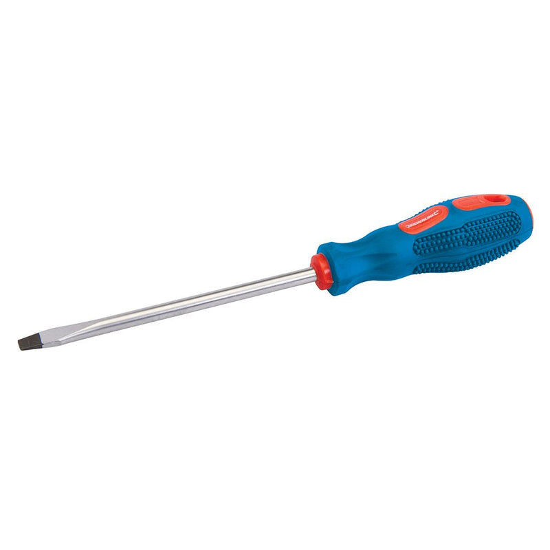 Silverline General Purpose Screwdriver Slotted Flared 8 x 150mm Silverline - Dynamic Drive
