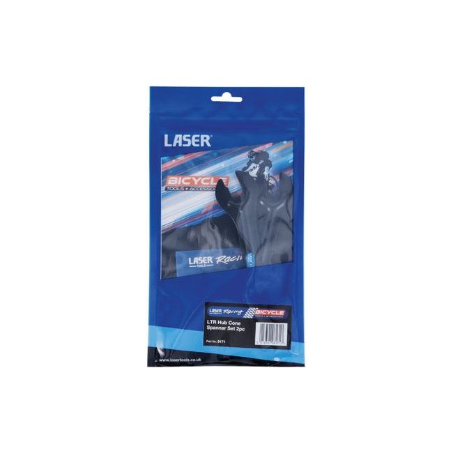 Laser LTR Hub Cone Spanner Set 2pc 8171 Laser - Dynamic Drive