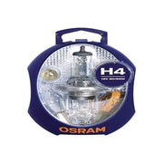 Osram CLKMH4 Minibox H4 mobile lamp replacement headlamp +5 spare lamps +3 flat Osram - Dynamic Drive