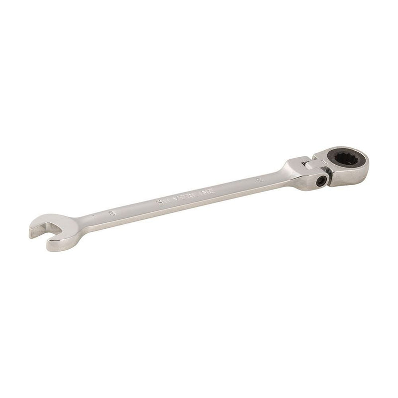 Silverline Flexible Head Ratchet Spanner 8mm Silverline - Dynamic Drive