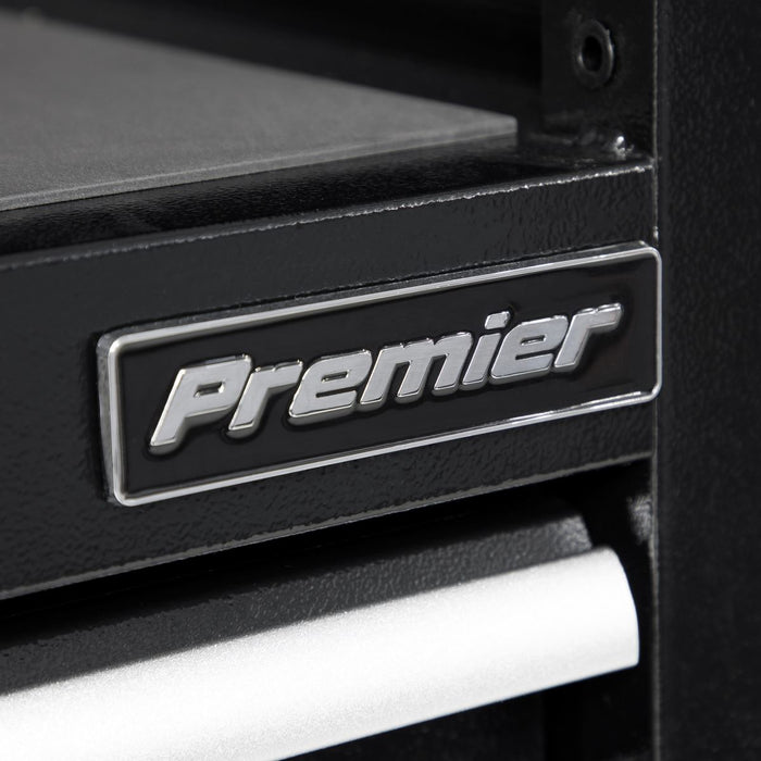 Sealey Rollcab 6 Drawer 930mm Heavy-Duty Black PTB93006 Sealey - Dynamic Drive