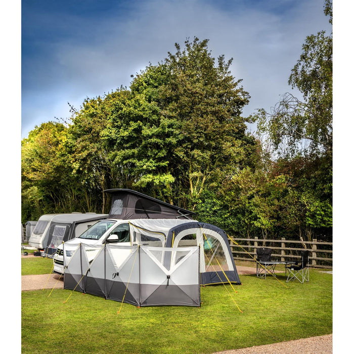 Maypole 4 Panel Pop-Up Windbreak 9573 Camping Campervan Maypole - Dynamic Drive
