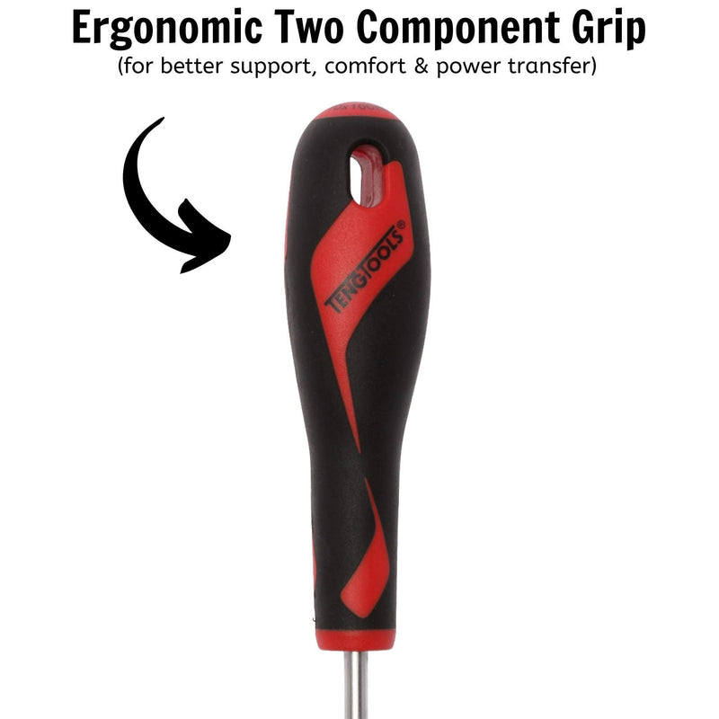 Teng Tools TX Screwdriver TX10 x 100mm M Teng Tools - Dynamic Drive
