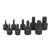 Sealey Damaged Stud Bolt Remover Extraction Socket Set 2-14mm 3/8" & 1/2" Drive Sealey  - Dynamic Drive