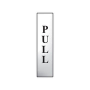 Scan Pull Vertical - Polished Chrome Effect 50 x 200mm Scan - Dynamic Drive