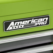 Sealey Topchest Mid-Box & Rollcab 9 Drawer Stack Hi-Vis Green AP2200BBHVSTACK Sealey - Dynamic Drive