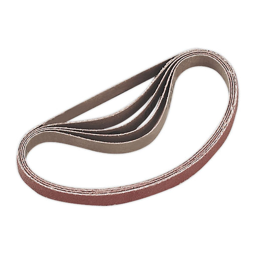 Sealey Sanding Belt 10 x 330mm 80Grit Pack of 5 SA35/B80G Sealey - Dynamic Drive