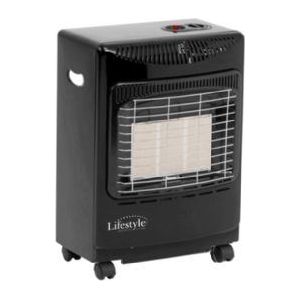 Mini Portable Indoor Gas Heater 42Kw Black 505-120 UK Camping And Leisure - Dynamic Drive
