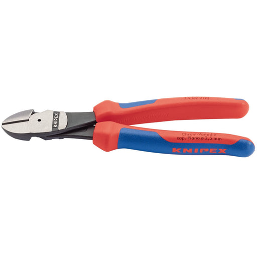 Draper Knipex 74 02 200 High Leverage Diagonal Side Cutter with Comfort Grip Han Draper - Dynamic Drive