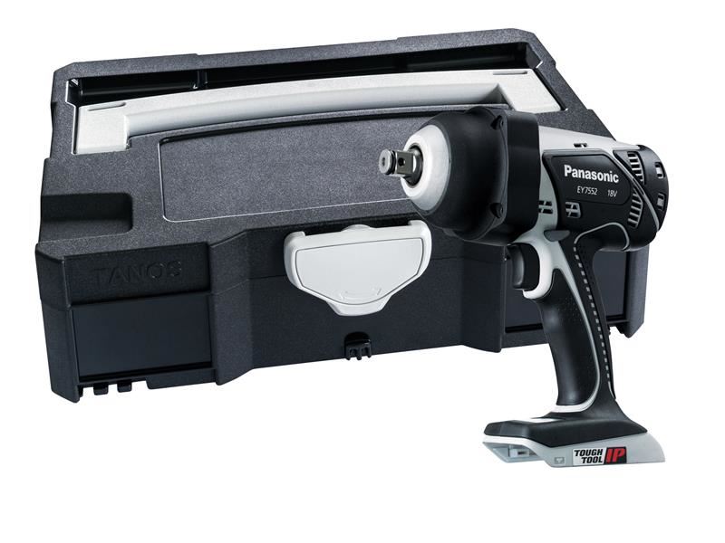 Panasonic EY7552XT 1/2in Heavy-Duty Impact Wrench & Systainer Case 18V Bare Unit Panasonic - Dynamic Drive
