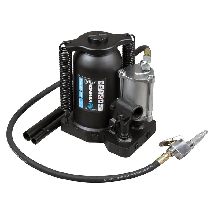 Viking Viking Manual/Air Hydraulic Bottle Jack 20 Tonne AM20S Viking - Dynamic Drive