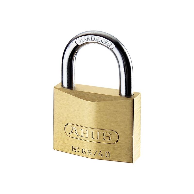 Abus Mechanical 65/40mm Brass Padlock Master Keyed MK65401 ABUS Mechanical - Dynamic Drive