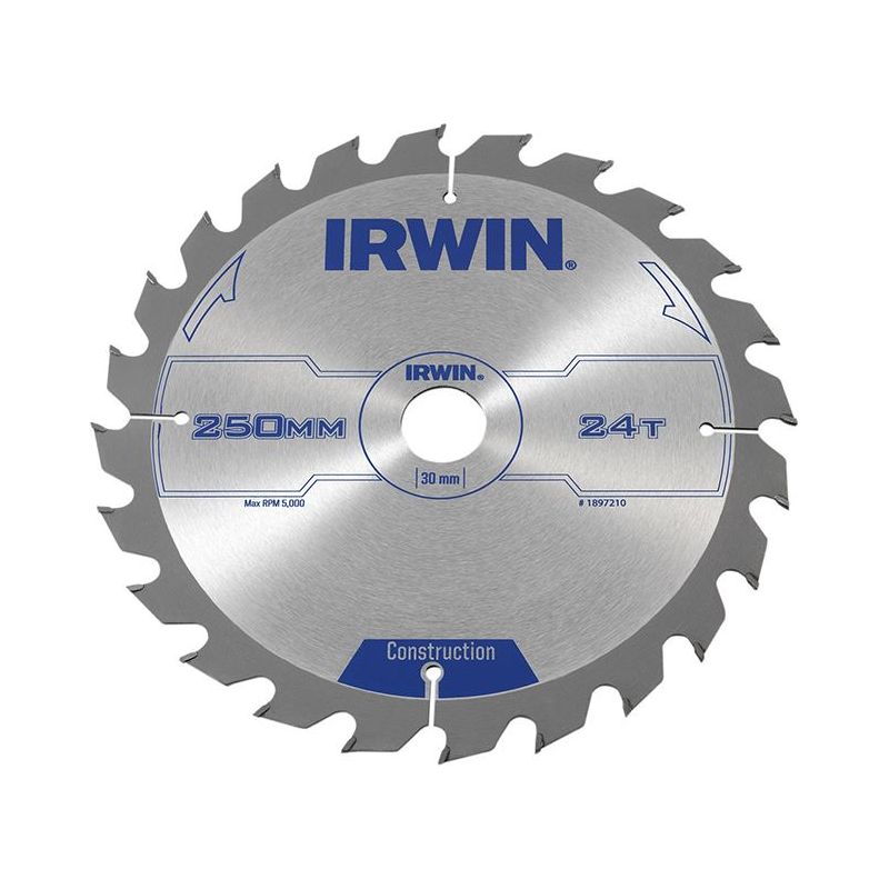 Irwin® General Purpose Table & Mitre Saw Blade 250 x 30mm x 24T ATB IRWIN® - Dynamic Drive