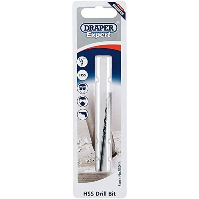 Draper HSS Drill Bit, 1/8" 53044 Draper - Dynamic Drive